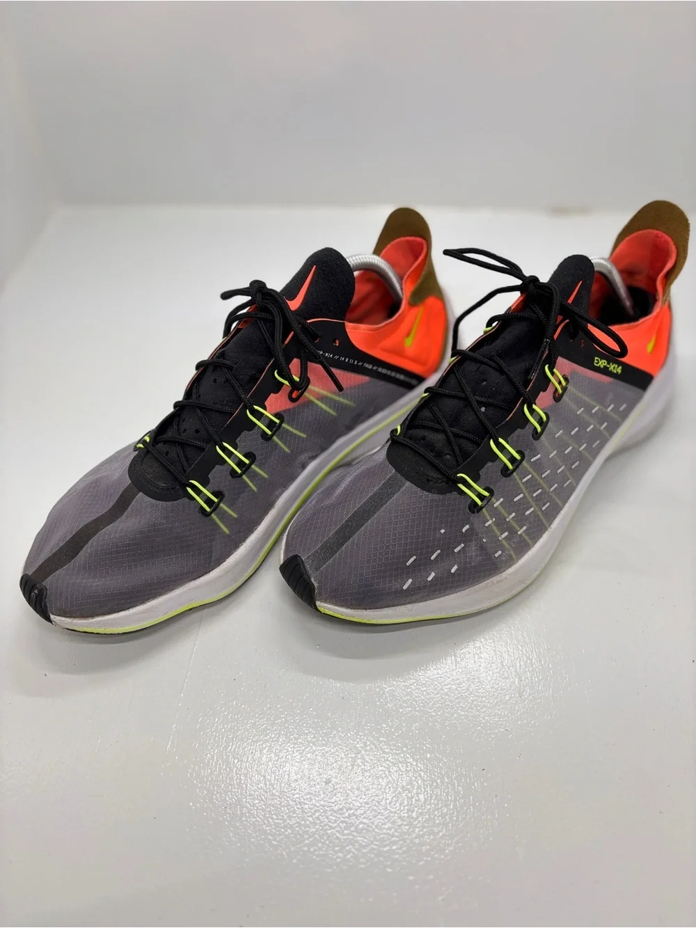 Nike Zoom Fly SP AO1554-001 Running Shoes Gray Orange Men’s Size 11